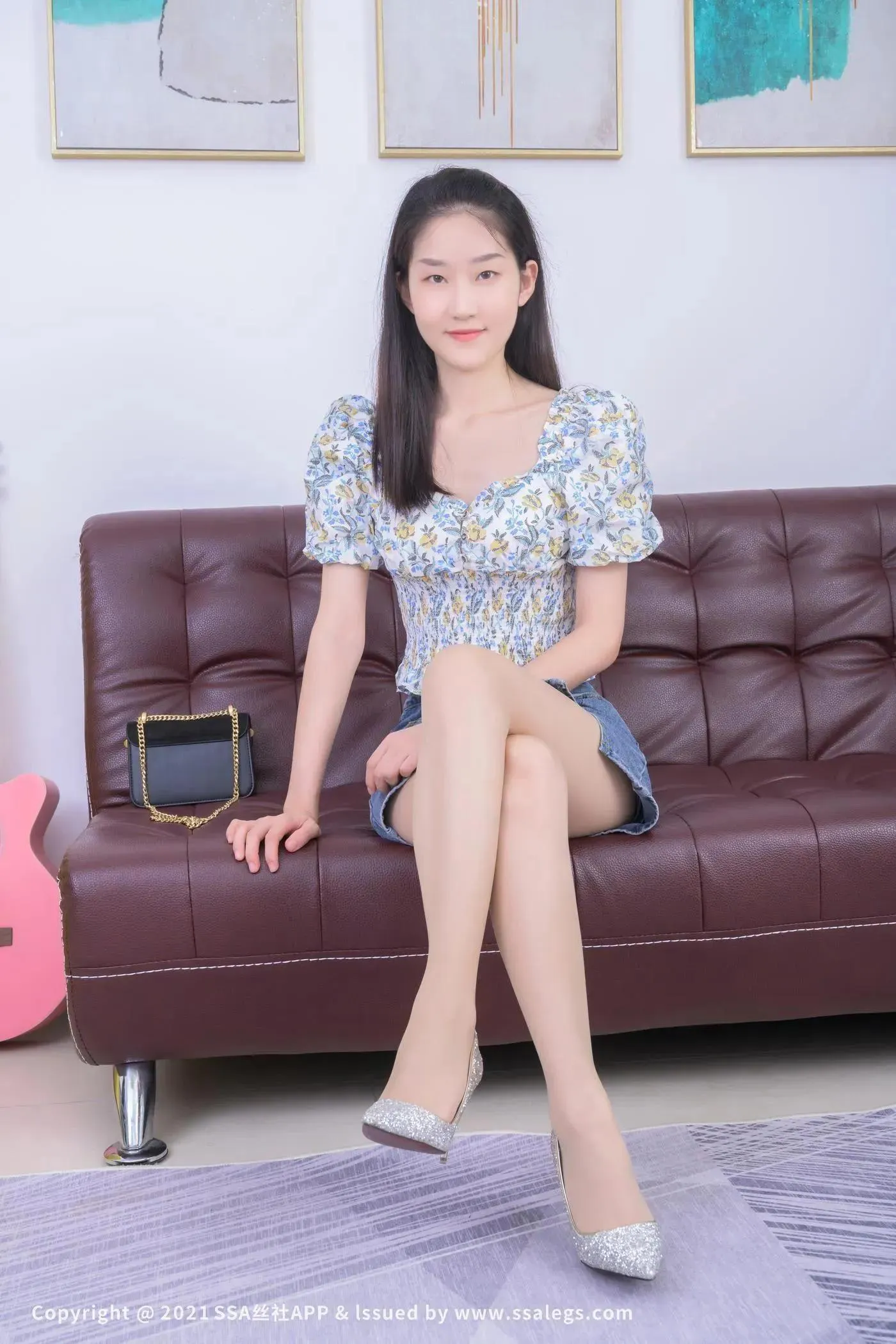 [SSA丝社]超清写真 NO.672 素人模特的肉丝袜（上） [79P]插图